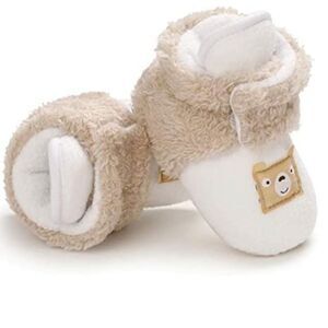 BABY Cozy Slip-on Slippers White